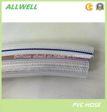 PVC Flexible Fiber Knitted Reinforced Water Irrigation Pipe Hose