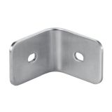 Stainless Steel Corner Fastener / Bathroom Cubicle Fittings (WC-003)
