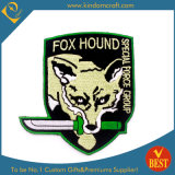 Customized Wolf Head Machine Embroidery Patch/Badges