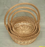 Unique Wicker Basket Set (WBS028)