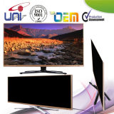 Uni Coffee Color Metal Ultra-Slim Bezel Multipurpose E-LED TV