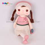 (FL-415) Girls Gift Toys, Pink Color Plush Angela Comfort Doll
