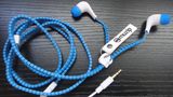 Colorful Professional Zipper Earphone with Mic