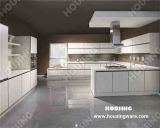 Modern Design White Lacquer Kitchen Cabinets with Blum Hardware