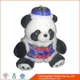 25cm Coat Simulation Plush Panda Toys