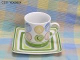 Porcelain Cup and Saucer (CS11 YD09804)