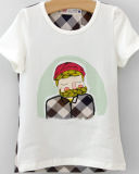 Boy's Hotsale Seamed Cotton T-Shirt (T-A-006)