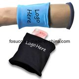 Spandex Wrist Wallet with Zipper Pocket (FS30060)