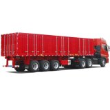ISO CCC Approved 3 Axles 33t Stake Truck Semi Trailer