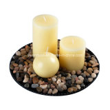 Pillar & Ball Aroma Natural Wax Candle
