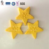 Yellow Star Polymer Clay Cake Decoration