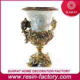 Ancient Art Crafts Resin Flower Vase