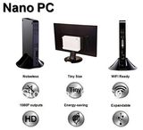 Nano PC-Nt-A3800, Trctek Nano PC Brazos-AMD HTPC-AMD E2-1800/1.7GHz/Dual Core-Powered by Foxconn