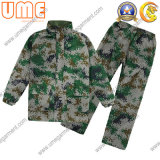 Men's Raincoat Suit with Nylon Fabric Printed Camouflage Urs01
