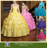 Beaded Taffeta Matching Bolero Jacket Quinceanera Dress (Q14)