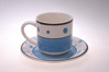 Handpainted Stoneware Coffee Cup (GL08006)