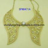 Fashion Jewelry Collar Design Alloy with Crystal Necklace Fashion Jewelry (SFN0471A)