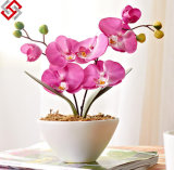 Artificial Flower Arrangement DIY Bonsai Gifts Silk High Quality Butterfly Orchid