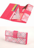 PVC Pink Beauty Long Wallet (H0364)