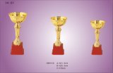 Plastic Golden/Silver Trophy
