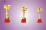 Plastic Golden/Silver Trophy