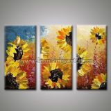 Modern Decorative Sunflower Knife Painting (KLSF-0011)