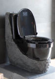 Granite Toilet - Black Galaxy