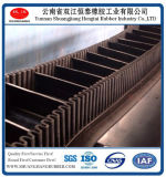 Corrugated Sidewall Rubber Conveyor Belt (0-90degree transport)
