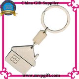 Metal Key Chain with House Logo