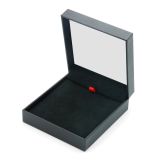 2015 New Fancy Paper Hot Sale Plastic Box Plastic Booklet Box with Spring Hinge for Jewelry and Gift