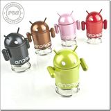 New Portable USB Android Robot Mini Speaker FM Radio Laptop TF Card MP3