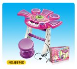 Kid Musical Instrument Toy Electronic Organ 70d
