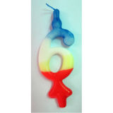Colorful Number Candles (SZC2-0020)