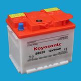 56030 Most Professional 12V60ah DIN Dry Car Battery