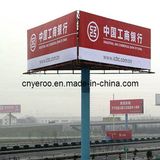 Outdoor Three Sides Unipole Advertising Highway Billboard