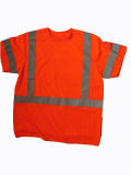 High Visibility Construction Safety T-Shirts