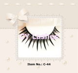 Hand Crafted False Eyelashes /Finely Crafted Lashes /Safe Material - Synthetic Fiber (C-44)
