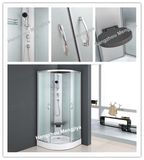 Simple Corner Shower Room