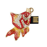 Crystal Goldfish USB Disk