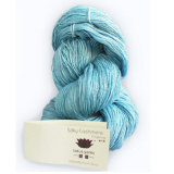 55% Silk 45% Cashmere Blended Yarn / 2ply Hand Knitting Yarn / Weaving Yarn