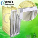 Non-Woven Medium Efficiency Synthetic Fiber Pocket Filter