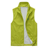 Autumn/Spring Vest, Sleeveless Promotion Vest, Green Colour Clothing