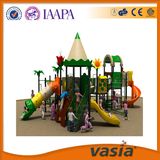 Outdoor Kids Games Slide Climbing Nice Theme Flower Sun