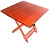 Portable Small Folding Household Table with Bamboo (QW-JCSG15)