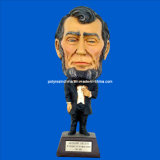 Polystone Famous People Bobble Head Doll