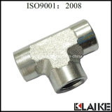 NPT Female Equal Tee Adapter Hydraulic Tube Fitting (GN-PK)