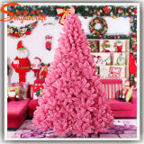 Best Selling Decoration Artificial LED Pink Christmas Tree
