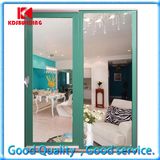 Beautiful Green Color Cheap Aluminum Sliding Door (KDSSD116)