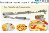 Automatic Breakfast Cereal Corn Flakes Machinery (DP)