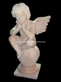 Stone Angel Sculpture Carving, Marble Sculpture (STT339)